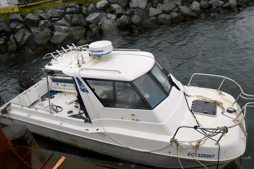 The commercial sport fishing vessel BC1329967 (Catatonic)