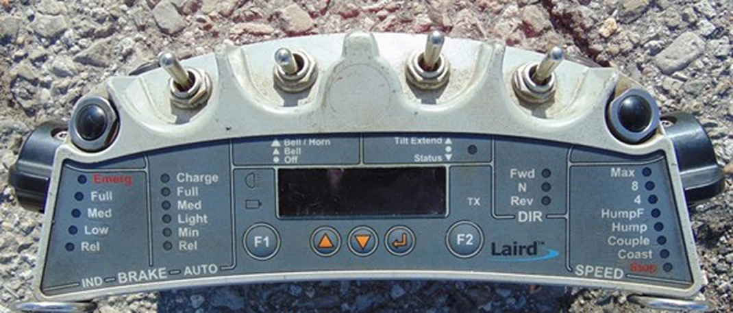 Operator control unit otherwise known as a Beltpack (Source: TSB)