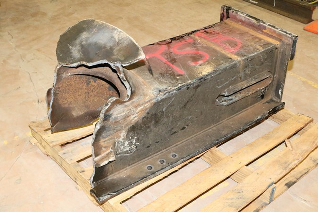 Stub sill, head brace and reinforcing pad (Source: TSB)