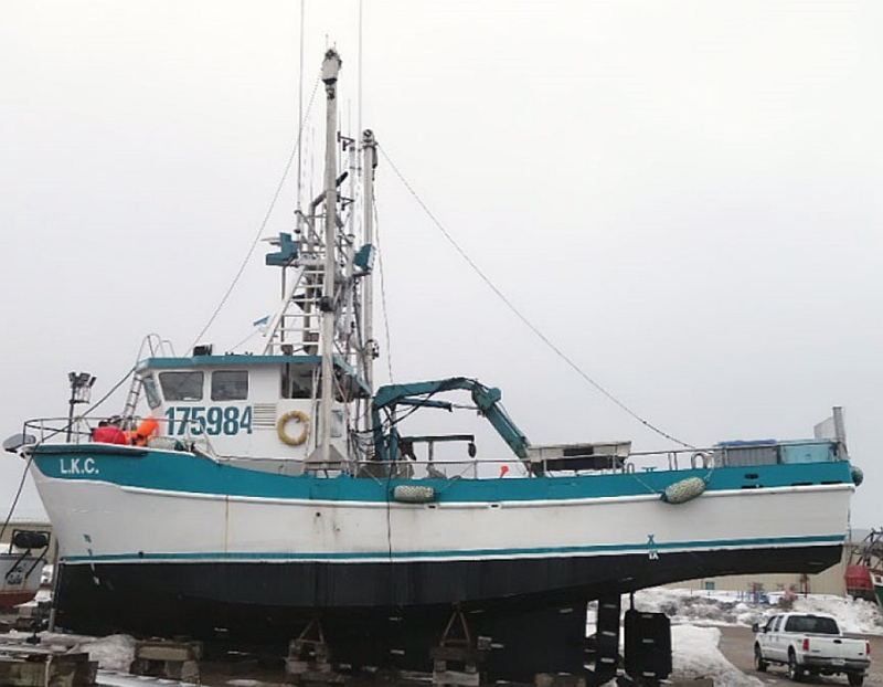 The fishing vessel <em>L.K.C.</em>