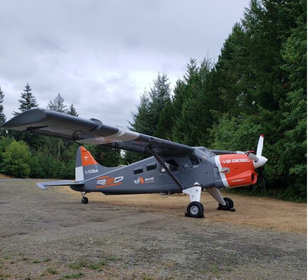 Occurrence aircraft equipped with the RED A03-005 engine (photo taken before the occurrence) (Source: Third party, with permission)