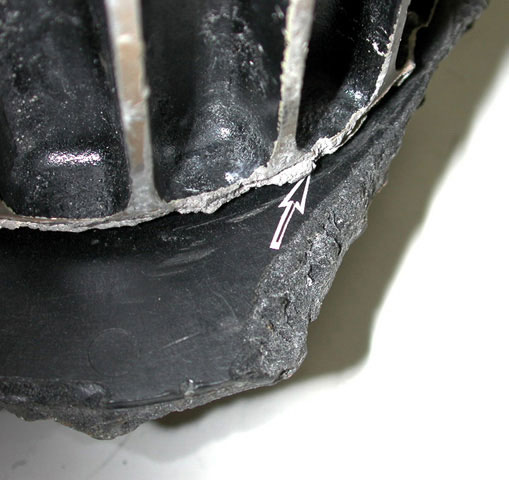 Ventilateur récupéré - pièce produite 1-2467 - boîtier du moteur
